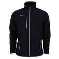 2600 HCAB18 6106609 Jacket Radius Soft Shell Black Silver Boys Front