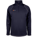 2600 HCAL20 6115805 Top Questa Quarter Zip Fleece Dark Navy Front