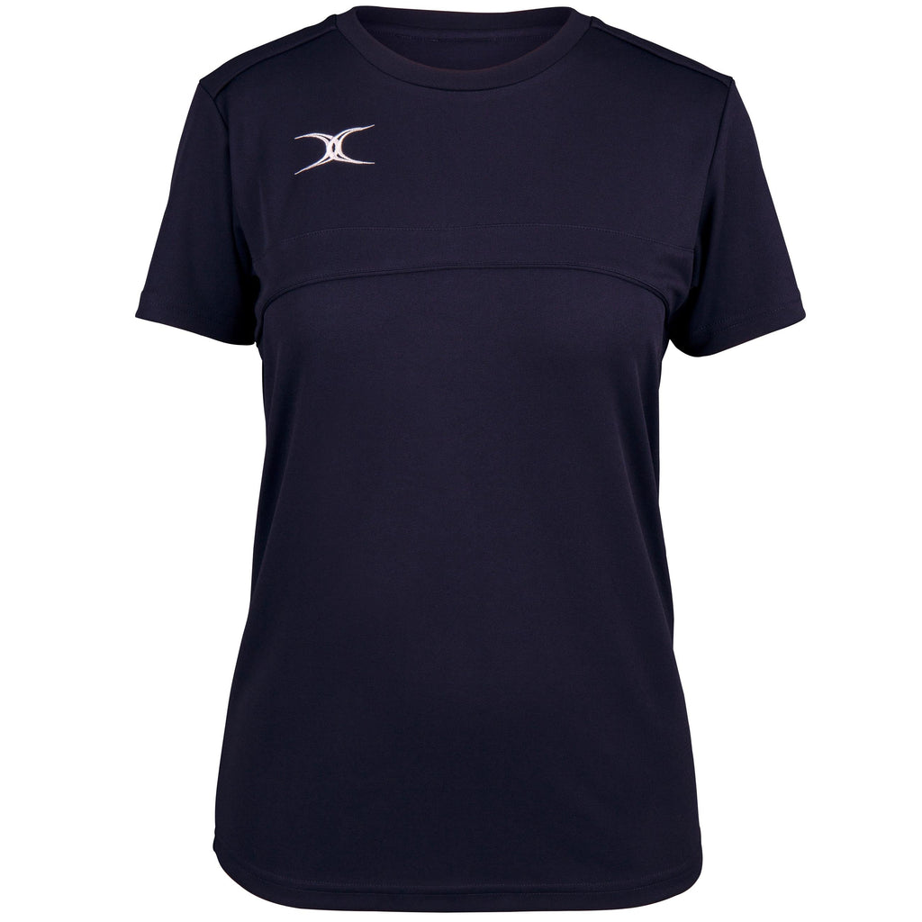 2600 RCFL18 81512905 Tee Photon Ladies Dark Navy Front