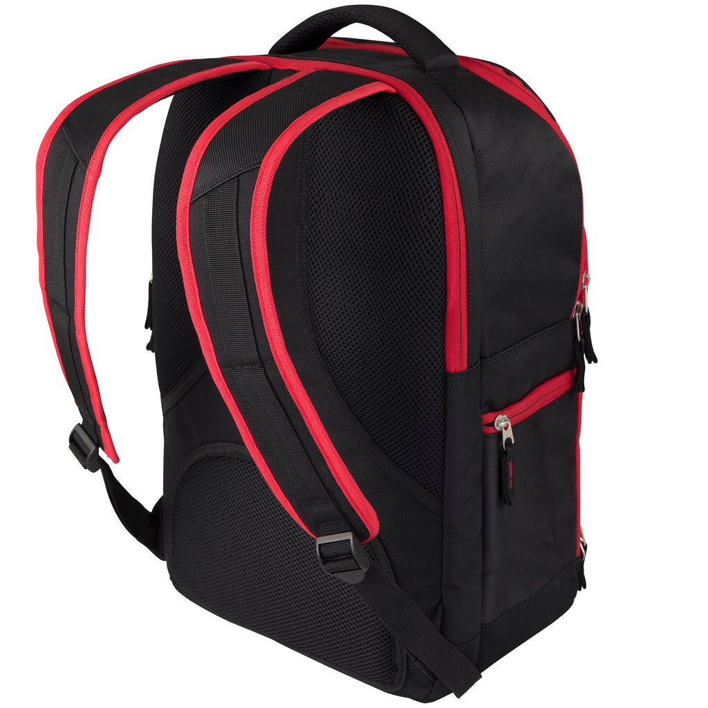 2600 RHAH17 83026203 Bag Club Rucksack V3 Blk-red Back