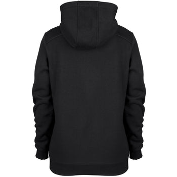 2600 6112805 Top Hoodie Ladies Point Black, Back
