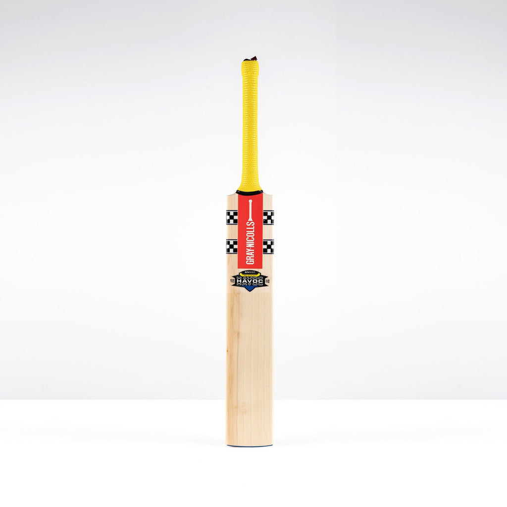 CAGE26English Willow Bats Havoc HB317 GN550 Face
