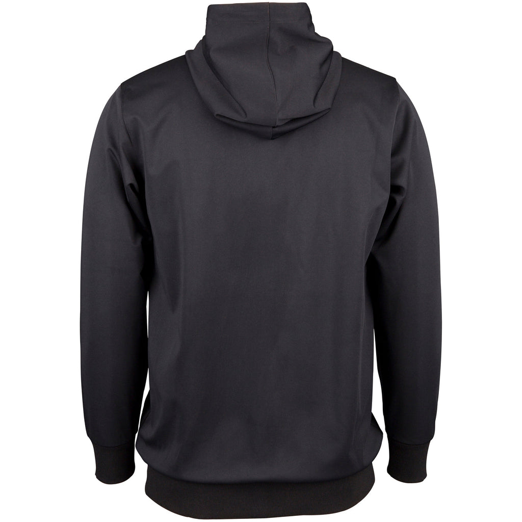 CCDA18Top Hooded Pro Performance Black, Back