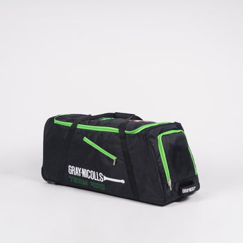 CHAH24Bags_Holdalls Team 400 Wheelie Black Fl Green, Side 1