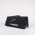 CHAH24Bags_Holdalls Team 400 Wheelie Black Fl Green, Side 2