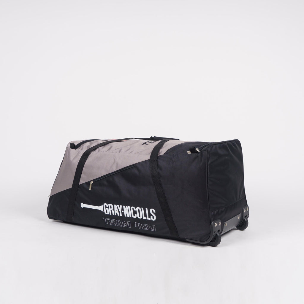 CHAH24Bags_Holdalls Team 400 Wheelie Black Silver, Side 2