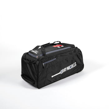 CHAJ26Bags_Holdalls Team 250 Wheelie Black Grey Front