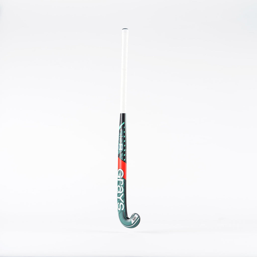 HABD25Composite Sticks Dynabow 8 MC Black Aqua, Back Left