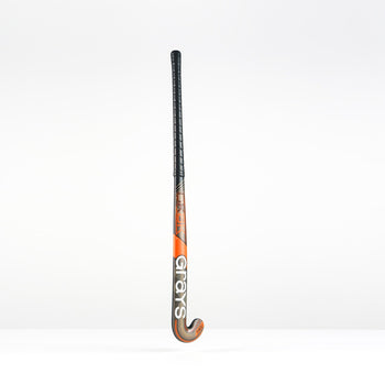 HAIL25Composite Sticks GK8K Elite Mettalic Black Fluoro Orange, Back Angle