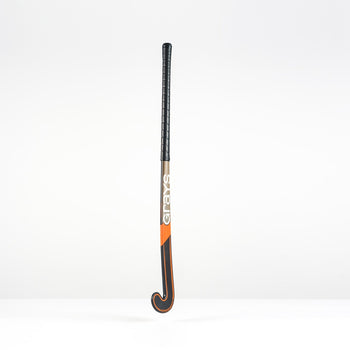 HAIL25Composite Sticks GK8K Elite Mettalic Black Fluoro Orange, Face Angle