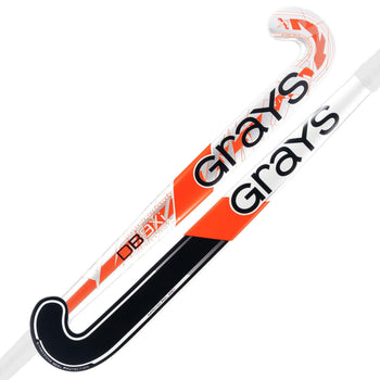 HAJB26Composite Sticks DB9Xi Dynabow Indoor Hockey Stick White & Orange