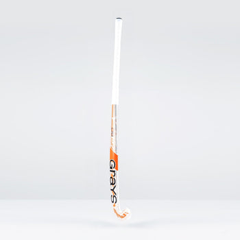HAJB26Composite Sticks DB9Xi White Orange, Back Angle