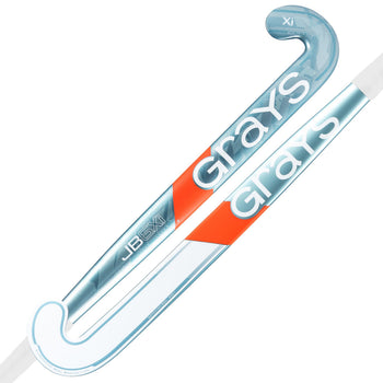 HAJE26Composite Sticks JB6Xi Jumbow Indoor Hockey Stick Ocean Blue & Silver
