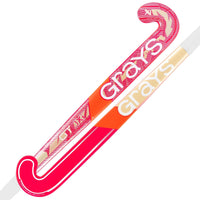 HAJL26Composite Sticks GT0Xi Indoor Hockey Stick Hot Red & Coral
