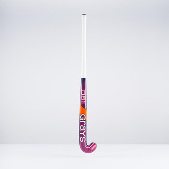 HBAU25Wooden Sticks DB1i Dynabow Wood Hybrid Indoor Hockey Stick Dark Navy & Pink Back