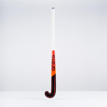 HBAU25Wooden Sticks  DB1i Dynabow Wood Hybrid Indoor Hockey Stick Black & Hot Red, Face