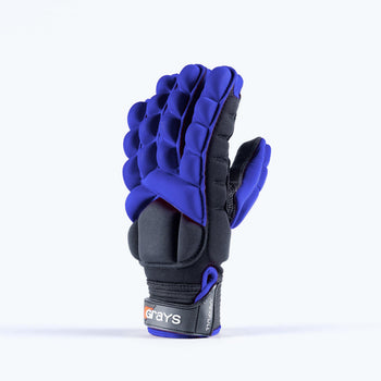 HGFA26Gloves Apex Full Hockey Glove Blue