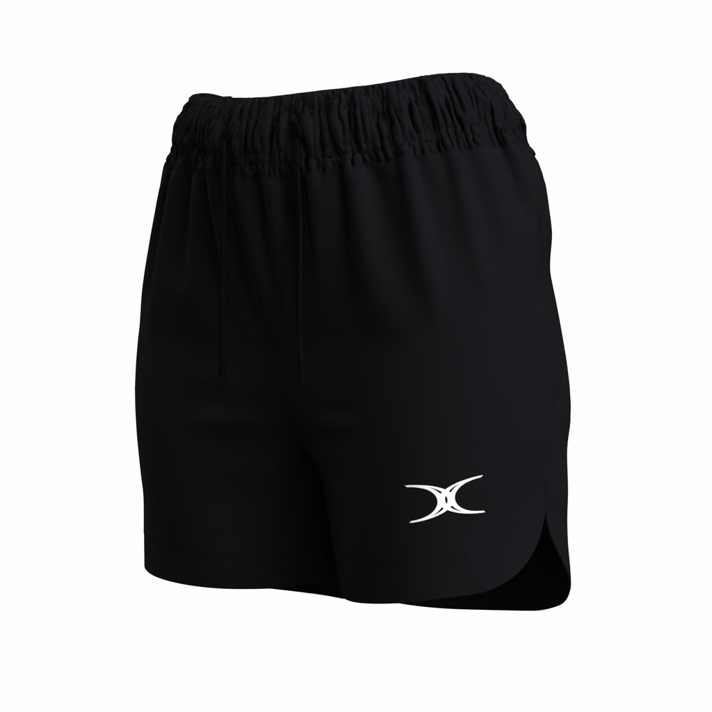 NCBA25Clothing GTS Shorts Women's Black, Three Quarter