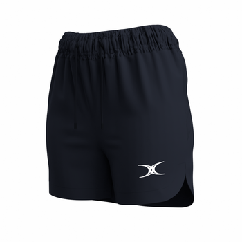 NCBA25Clothing GTS Shorts Women's Dark Navy, Three Quarter