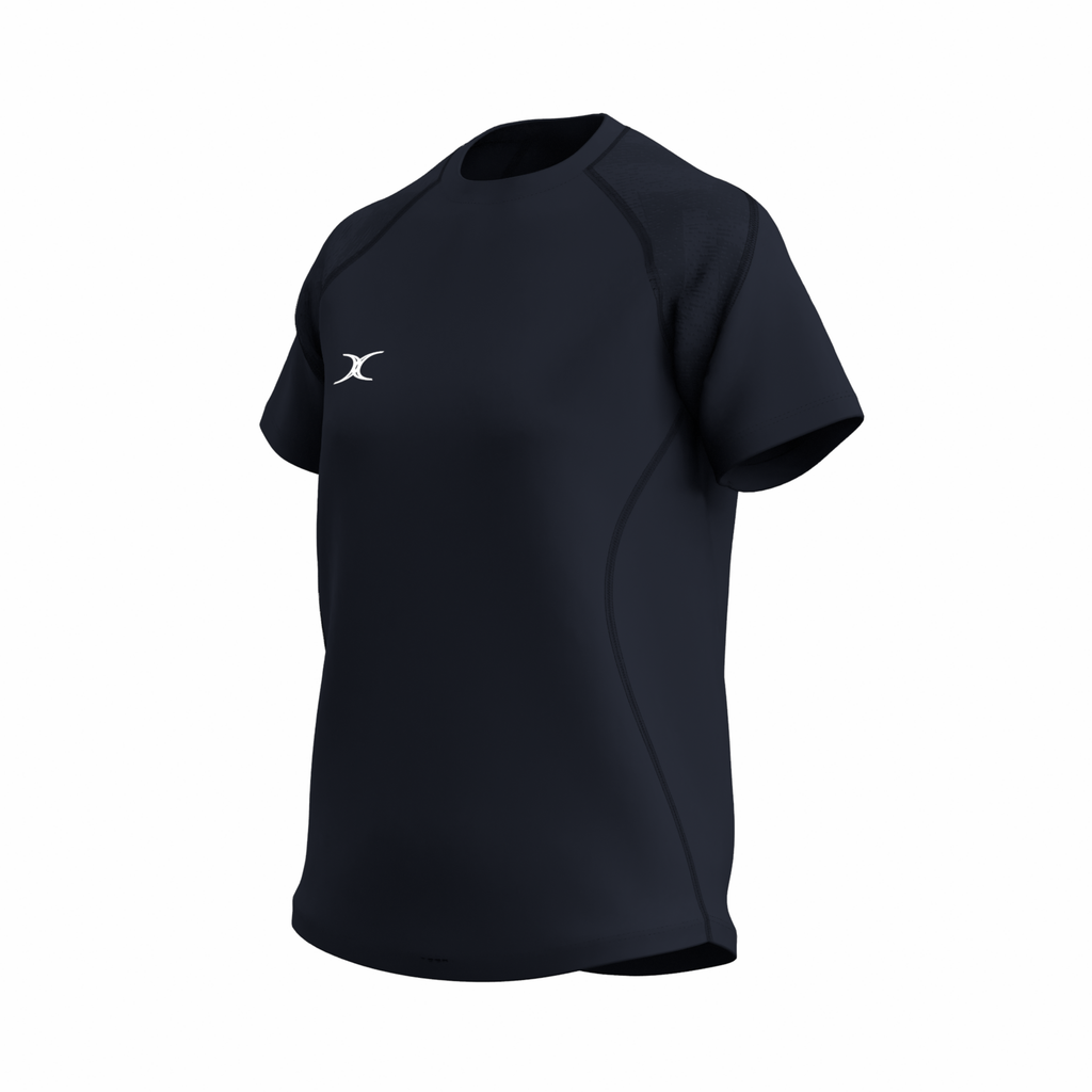 NCEE25Clothing GTS SS Tee Shirt Women's Dark Navy, Three Quarter