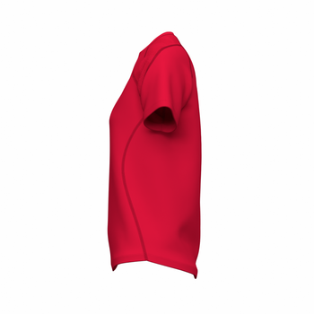 NCEE25Clothing GTS SS Tee Shirt Women's Red, Left