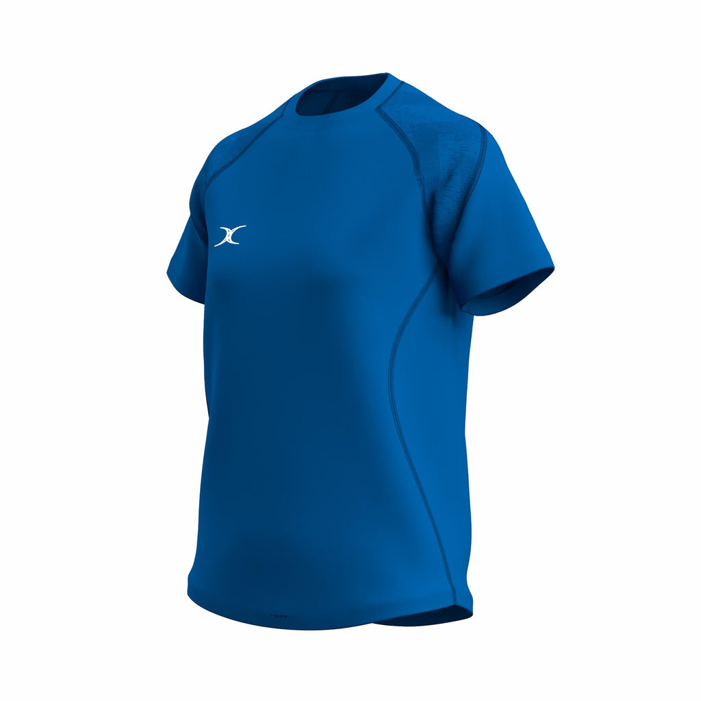 NCEE25Clothing GTS SS Tee Shirt Women's Royal, Three Quarter
