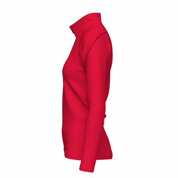 NCHC25Clothing GTS 14 Zip Fleece Women's Red, Left