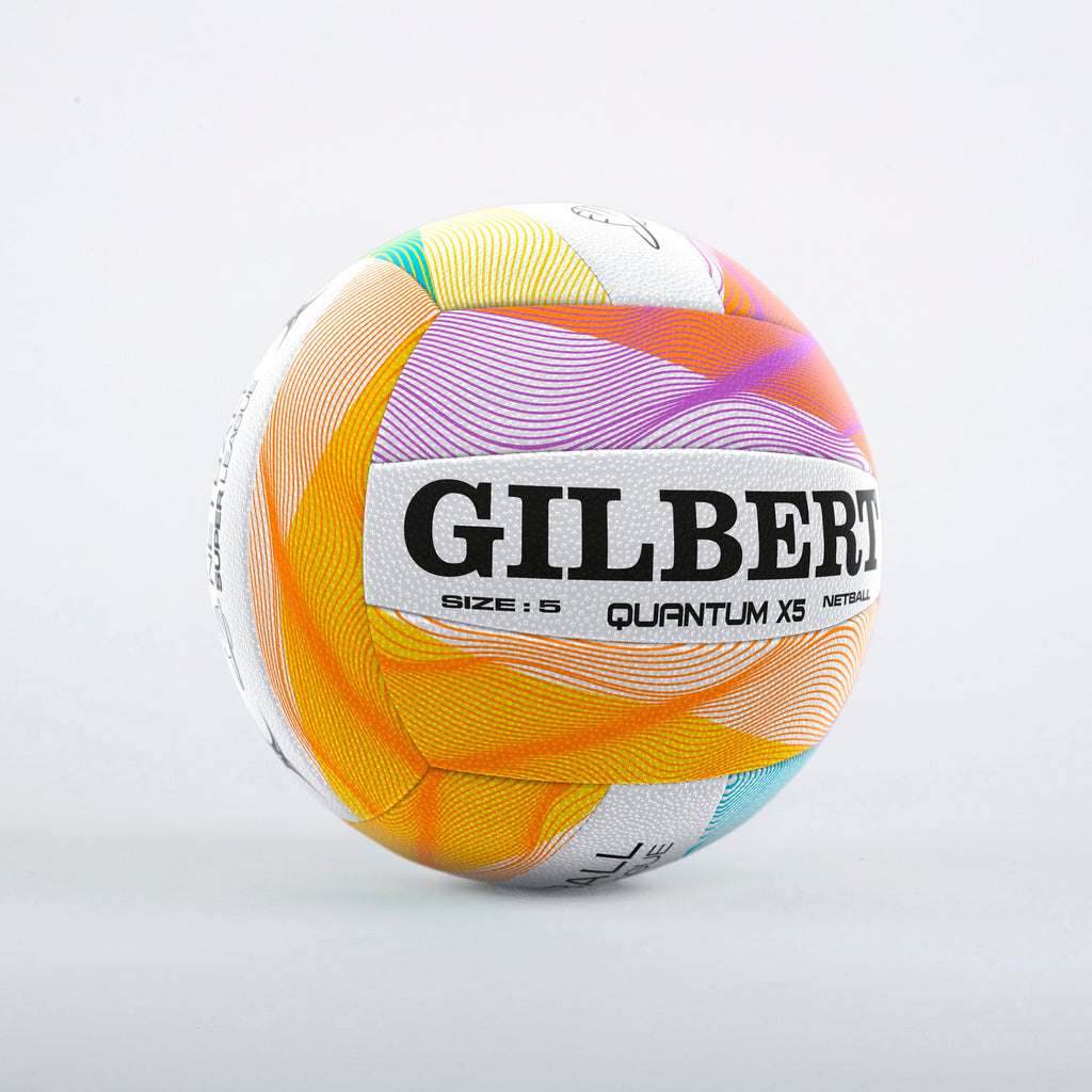 NDBB24Balls (Replica_Supporter etc) Quantum X5 Super League Netball Size 5, 5024686378425, 2