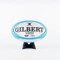 RACB23Heritage Leather Large Rugby Ball Stand with Ball