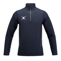 RCBS26Clothing JKT ATOM QTR ZIP DARK NAVY M-Front