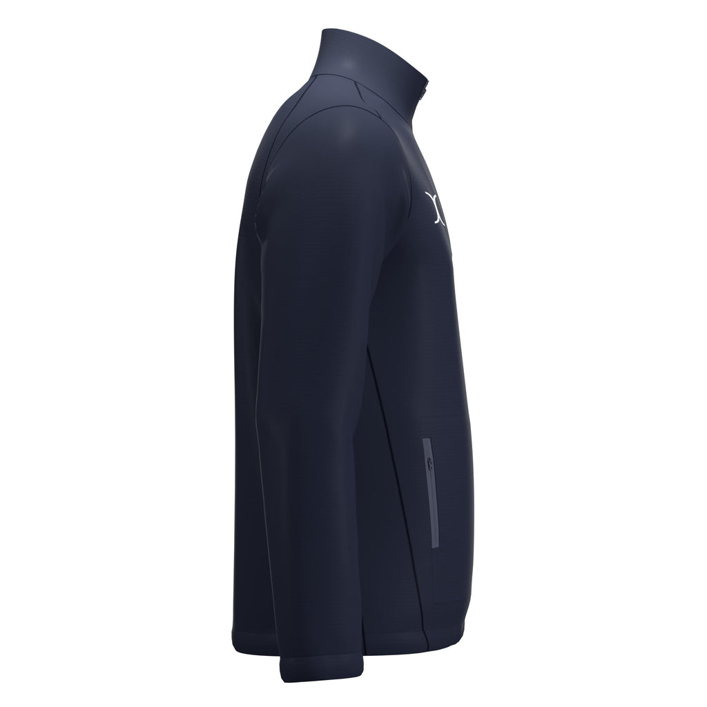 RCBS26Clothing JKT ATOM QTR ZIP DARK NAVY M-Right Side