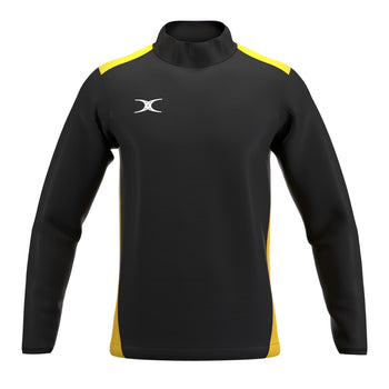 RCBX26Clothing JKT ATOM WARM UP BLACK GOLD M-Front