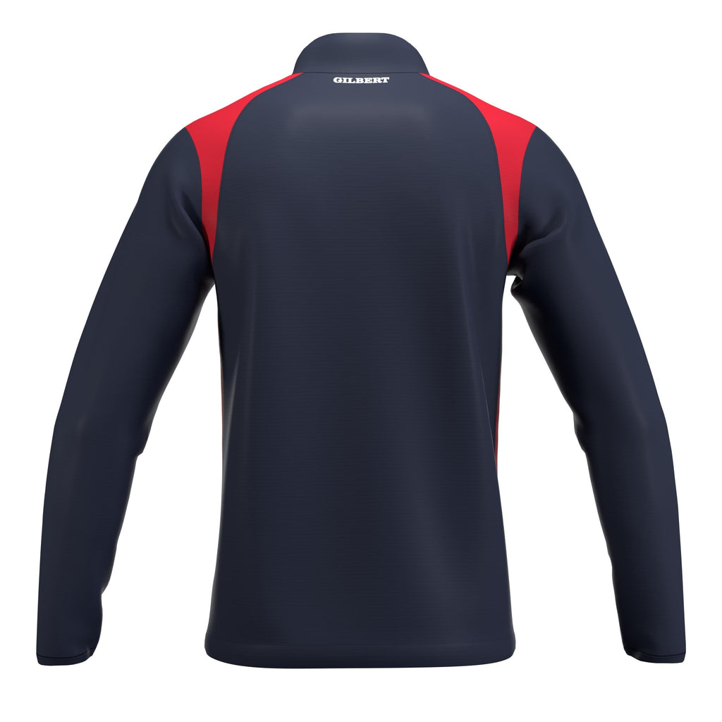 RCBX26Clothing JKT ATOM WARM UP DARK NAVY RED M-Back