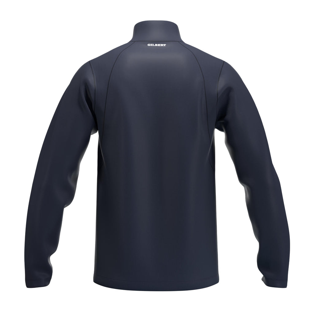 RCCC25Clothing TOP QTR ZIP FLEECE ATOM DARK NAVY M-Back