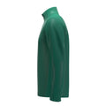RCCC25Clothing TOP QTR ZIP FLEECE ATOM GREEN M-Left Side
