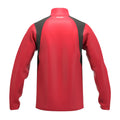 RCCC25Clothing TOP QTR ZIP FLEECE ATOM RED BLACK M-Back