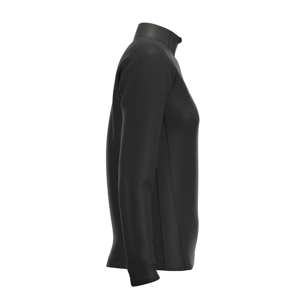 RCCE25Clothing TOP QTR ZIP FLEECE ATOM BLACK WOMEN 10-Right Side
