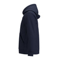 RCCO26Clothing TOP HOODIE ATOM DARK NAVY 9-10-Left Side