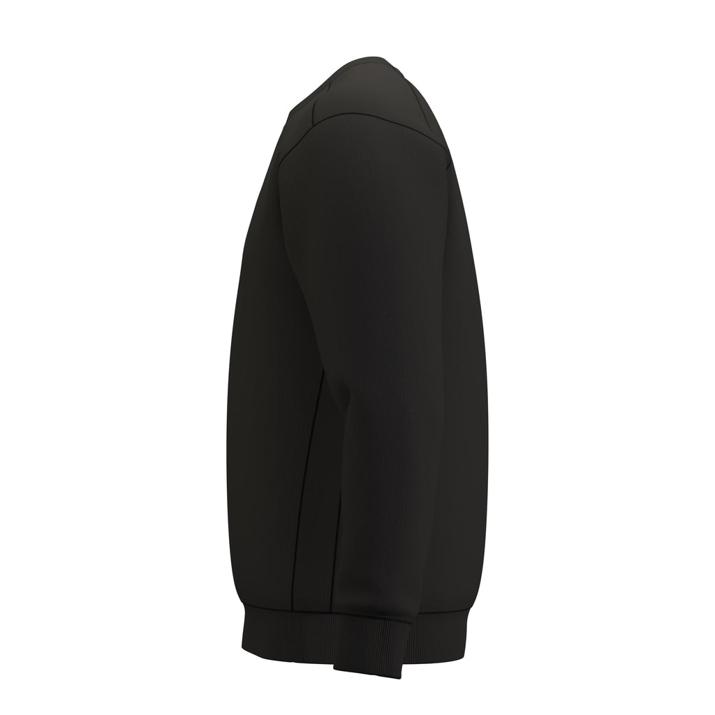 RCCU26Clothing TOP SWEAT ATOM BLACK M-Left Side