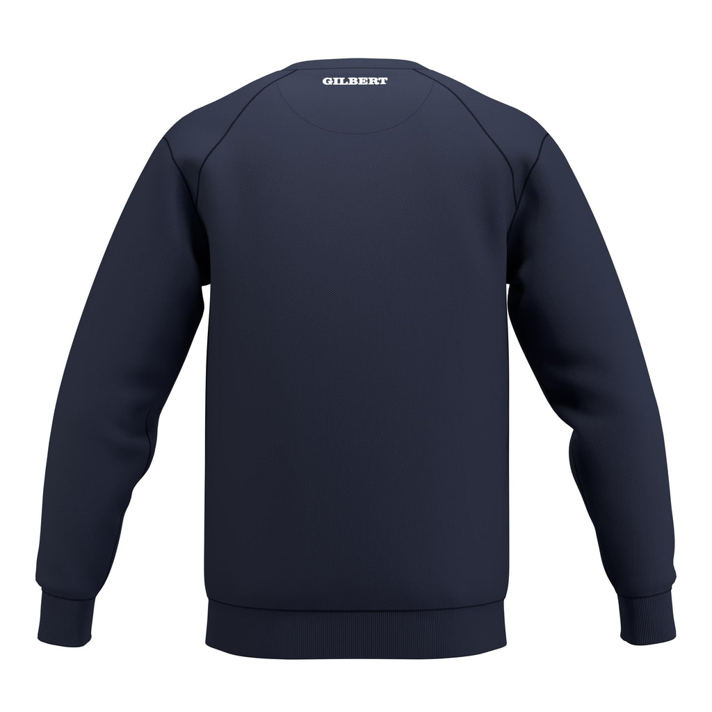 RCCU26Clothing TOP SWEAT ATOM DARK NAVY M-Back
