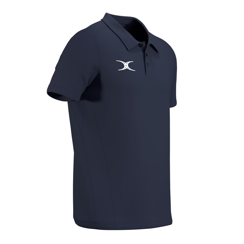 RCFL26Clothing POLO SHORT SLEEVE ATOM DARK NAVY M-Three Quarters Right