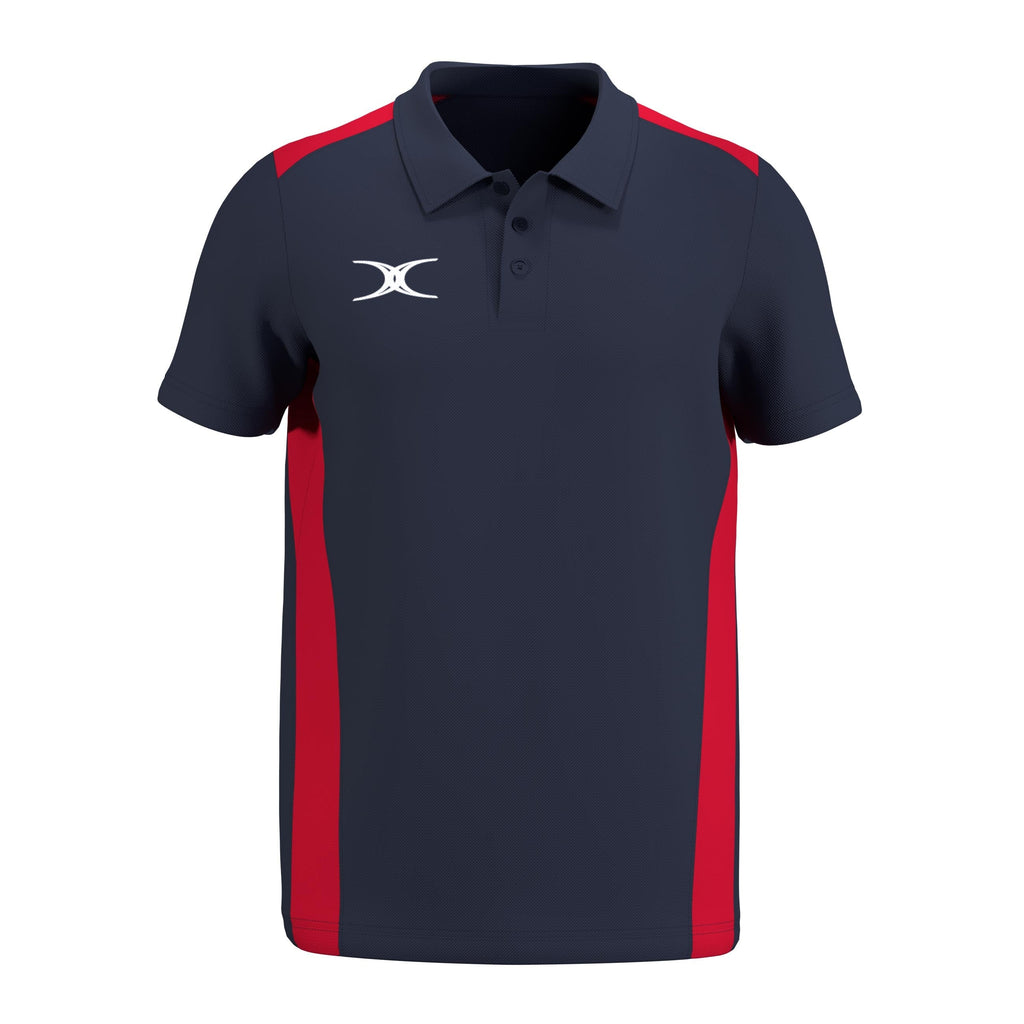 RCFL26Clothing POLO SHORT SLEEVE ATOM DARK NAVY RED M-Front