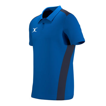 RCFL26Clothing POLO SHORT SLEEVE ATOM ROYAL DARK NAVY M-Three Quarters Left
