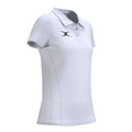 RCFN26Clothing POLO SHORT SLEEVE ATOM WHITE WOMEN 10-Three Quarters Right