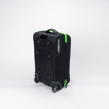 RHBA24Holdalls and bags Club Flight Wheelie Black Fl Green, Underside