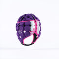 RPBJ26Body armour_Mouthguards Octane Headguard Purple Pink, Rear Angle