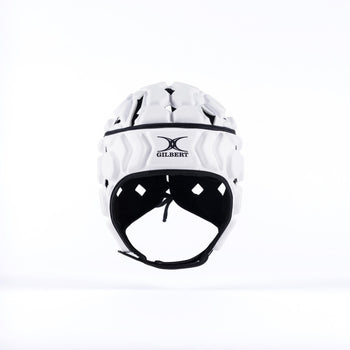 RPBJ26Body armour_Mouthguards Octane Headguard White Black, Front