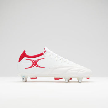 RSAD25Boots Icon Players 6 Stud White Red, Outstep