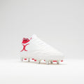 RSAD25Boots Icon Players 6 Stud White Red, Outstep Toe
