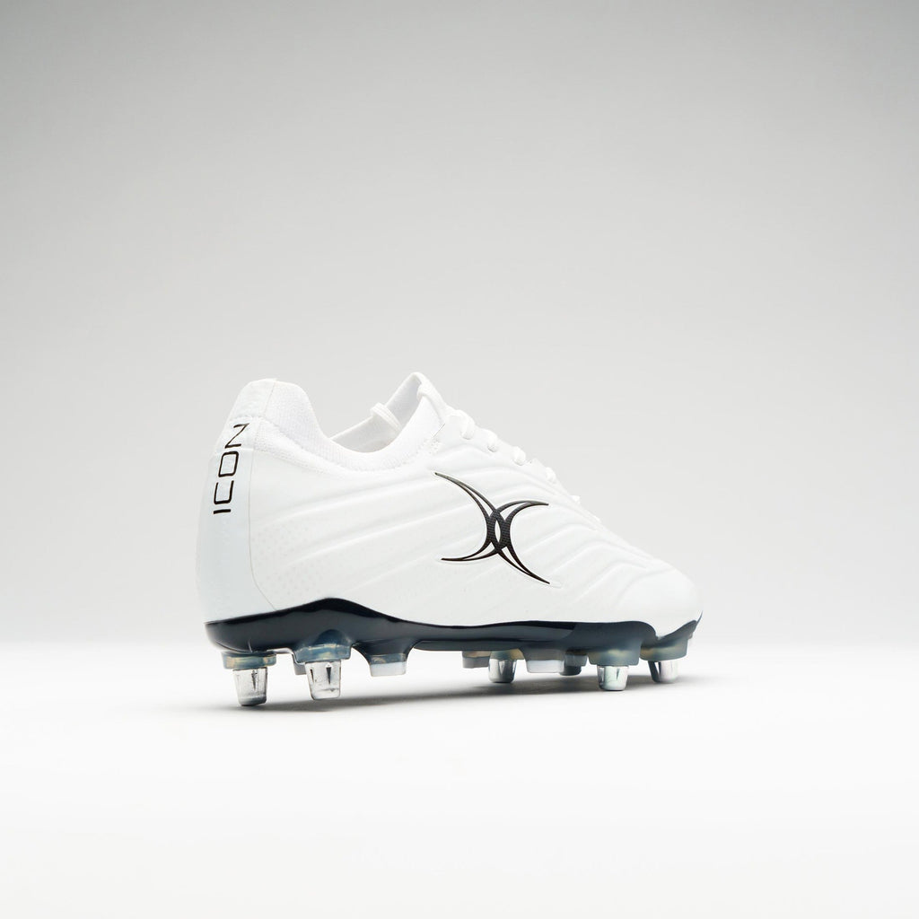 RSAE25Boots Icon X 6 Stud White, Outstep Heel